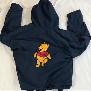 Disneyland Winnie the Pooh Letterman Windbreaker